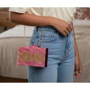 ACRYLIC DRAMA QUEEN PURSE/CLUTCH - Bari Lynn